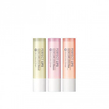 Оттеночный бальзам для губ 03 Perfect Lips Glow Care Stick 03
